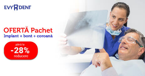 Oferta 28% implant dentar la Urziceni